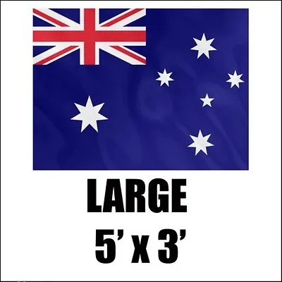 Australia Aussie Australian Flag New 5X3FT The Ashes The ICC Champions Trophy  • £2.99