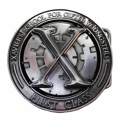 X-Men Xavier's School Crest Logo Enamel Metal Belt Buckle • $14.99