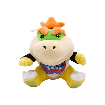 Baby Bowser Jr 7  Plush Super Mario Bros. Little Buddy Toy Koopa Stuffed Doll • $23.49