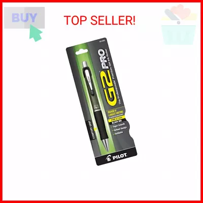 PILOT G2 Pro Gel Pen Fine Point Barrel Colors Vary Black Ink (1 Pen) • $9.65