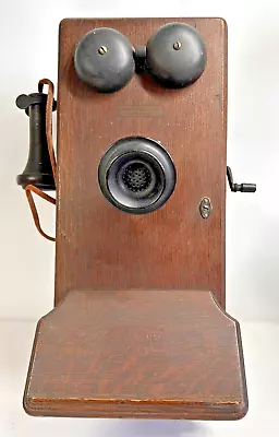 Antique Western Bell Wall Mounted Crank Phone • £75