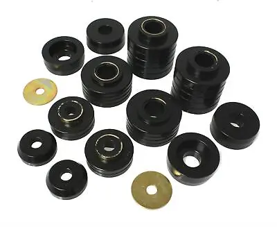Energy Suspension Black Body Mount Set For 80-98 Ford F250 F350 / 80-92 F100 150 • $109.33