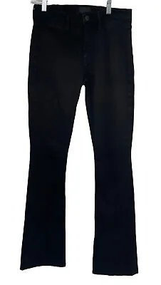 Vince Women's Taylor High Rise Bootcut  Stretch Jeans Black Size 28 • $40.96