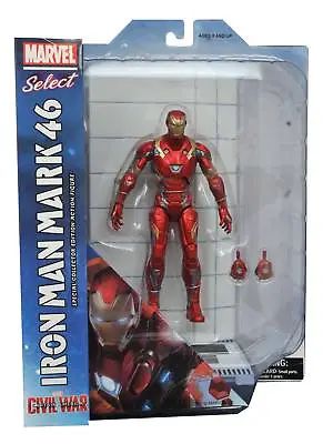 Captain America Civil War Iron Man Mark 46 Marvel Select Action Figure  • £39.99