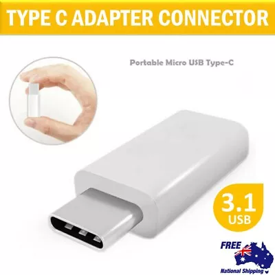 Portable Micro USB Type-C 3.1 Male To Female 2.0 Connector Adapter For Mobile • $2.70