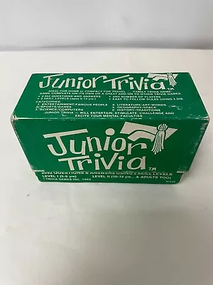 Vintage Junior Trivia Questions & Answers Cards Boxed. Approx. 400 Cards • £9.95