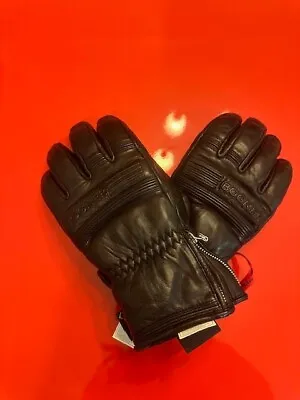 Bogner Leather Ski Gloves (US Size 9 / EUR Size M) • $150