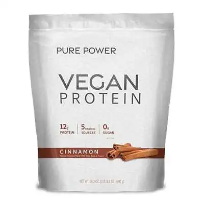 Dr Mercola Pure Power Vegan Protein | 700g | Cinnamon • £48.75