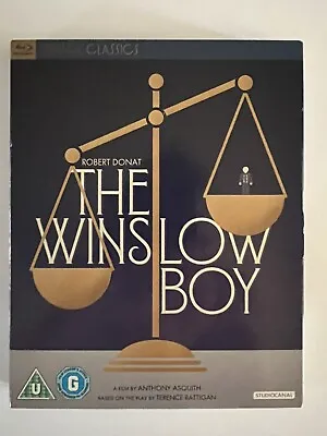 £7 • Buy The Winslow Boy Terence Rattigan Robert Donat Anthony Asquith BluRay StudioCanal