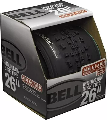 BELL Mountain Bike Tire 26” X 2.10” Replaces 1.75” - 2.3” Air Guard • $16.49