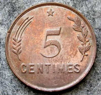 Luxembourg Charlotte 1930 5 Centimes One Year Type • $2.50