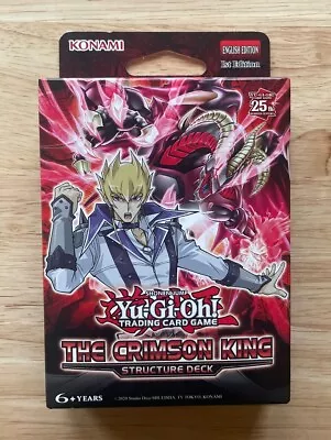 Konami Yu-Gi-Oh The Crimson King Structure Deck - 49 Cards • £7