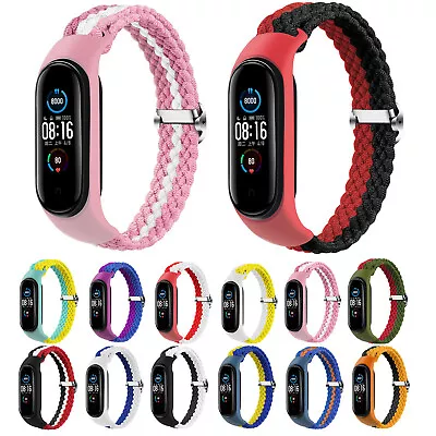 Nylon Watchband For Xiaomi MiBand 7 Mi Band 7 6 5 4 Watch Strap Wrist Bracelet • $8.46