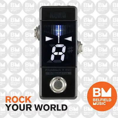 Korg Pitchblack X Mini Floor Tuner Pedal - Brand New - Belfield Music • $149