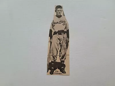 Bud Stewart 1938 San Diego Padres Baseball Player Panel RARE!  • $16