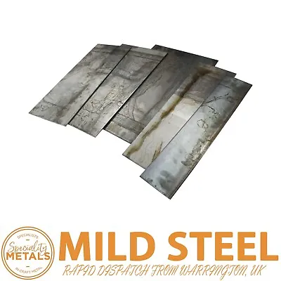 £4.49 • Buy Bargain Mild Steel Sheet Metal Plate 4mm Thickness UK Made Guillotine Cut