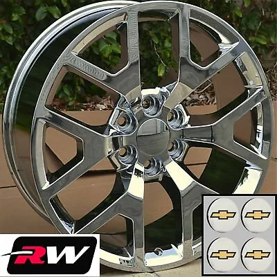 20 X9  Inch Chevy Suburban OE Replica Honeycomb Wheels Chrome Rims 6x139.7 +27 • $1309.49