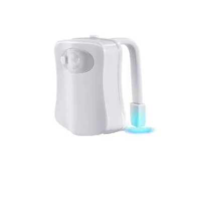 1/2X 8 Color LED Toilet Night Light Motion Sensor Activated Bathroom Bowl Lamp • $8.69