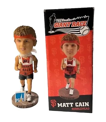 2012 Matt Cain MLB San Francisco Giants Bobblehead SGA “Giant Race” NEW NIB • $23.99