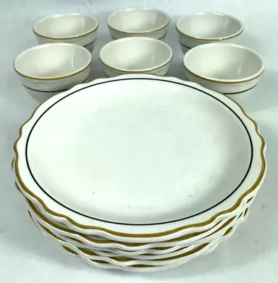 Lot Of 12 Vintage Homer Laughlin Best China 6 Bowls & 6 Plates • $16.11