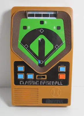 2001 Mattel Classic Baseball Handheld Electronic Game - Tested Works VIDEO • $20