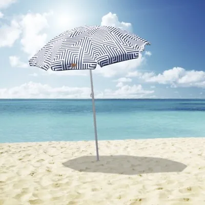 $79.90 • Buy LazyDayz Folded Beach Umbrella 1.8m With Carry Bag