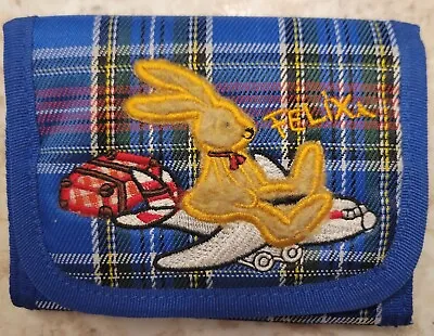 Felix Die Spiegelburg Vintage Hare Rabbit German Wallet Velcr Zipper Pocket EUC • $10