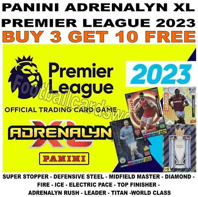 £3.95 • Buy Panini Premier League Adrenalyn Xl 2023 -  Foil Cards  #370 - #468