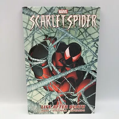 Scarlet Spider Vol. 1  Life After Death Hardcover Graphic Novel Marvel Comics • $49.71