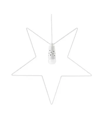 Ikea Strala Star Pendant Hanging Lamp White Christmas Decoration Ikea Christmas  • £21.99