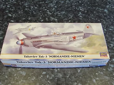 HASEGAWA 1/72   YAKOVLEV Yak-3  'NORMANDIE NIEMEN'   MODEL KIT • £4.99