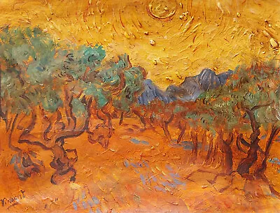 $170 • Buy Vincent Van Gogh, Painting, Signed ,origin Known COA , Tempera Color , Gogh  Era