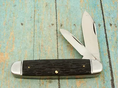 Big Vintage Boker Usa Jumbo Equal End Jack Folding Pocket Knife Knives Tools • $75