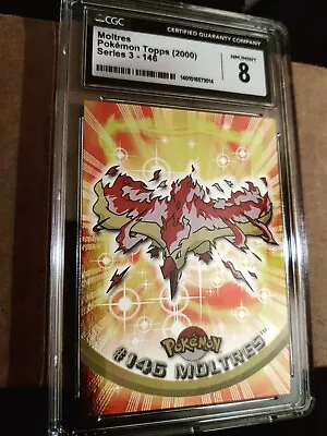 2000 Pokémon Topps Series 3 - Moltres No. 146 Blue Label • $5.50