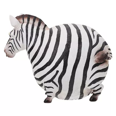 Wakauto Kids Cars Large Zebra Statue Resin Animal Figurine-RS • £47.58
