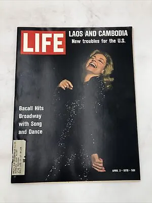 Life Apr 3 1970 Laos Cambodia Vietnam Broadway • $27