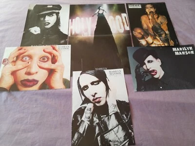 £2.49 • Buy Kerrang MARILYN MANSON POSTERS X 6