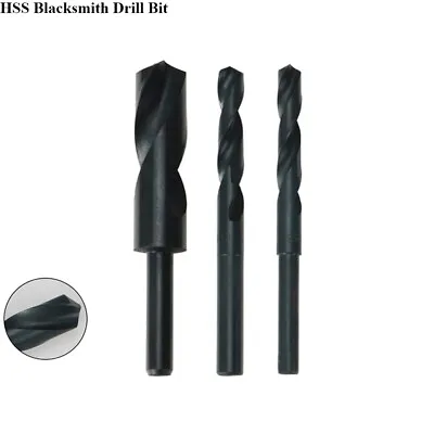 £9.35 • Buy HSS Blacksmith Drill Bit 12-39mm HSS-Co Cobalt Reduced Shank Drills Steel Metal