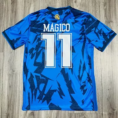 #11 Magico Gonzalez El Salvador Soccer Jersey 2023 Blue Mens Sizes • $39.99