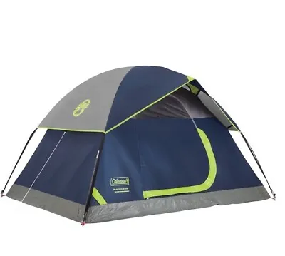 Coleman Sundome Camping Tent 2 Person Dome Tent With Easy Setup • $109.97