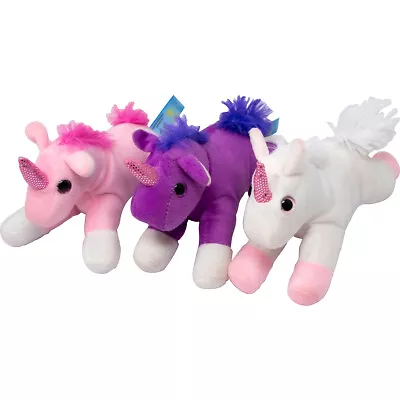 New Soft Plush Unicorn Teddy Bear Present Cute Toy Kids Cuddly 8  Xmas Gift • £4.99