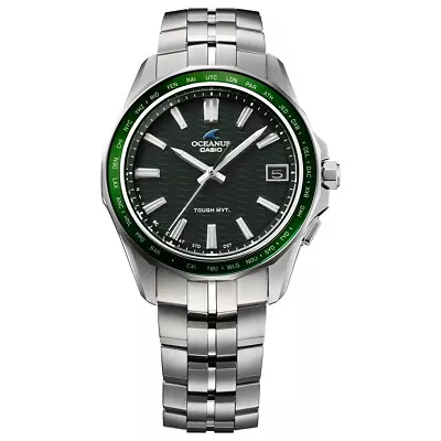 CASIO OCEANUS Manta OCW-S400-3AJF Green Titanium Men's Watch New In Box • $860