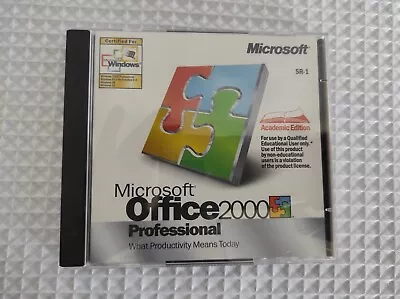 Microsoft Office 2000 Professional • $34