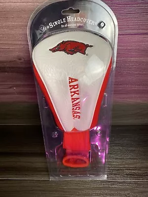 ARKANSAS RAZORBACKS Team Golf Vintage Driver Headcover LICENSED • $20.80