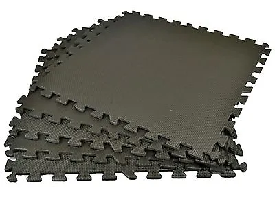 Interlocking Eva Foam Mat Nursery Play Mat Garage Home Flooring Tiles 60x60x1cm • £9.95