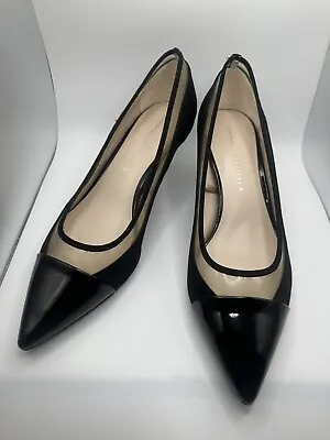 $24.99 • Buy Zara Basic Women Pointed Toe Shoes/Kitten Heel (low) Black/Clear Size US 8 EU 39