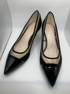 $24.99 • Buy Zara Basic Women Pointed Toe Shoes/Kitten Heel (low) Black/Clear Size US 8 EU 39