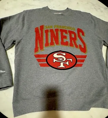 San Francisco 49ers Sweatshirt Mitchell & Ness Throwback  XL Worn Once • $40