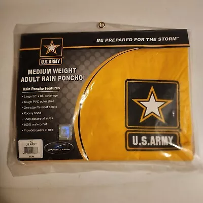 Storm Duds U.S. Army Medium Weight Adult Rain Poncho (NEW) • $11