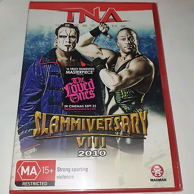 TNA Wrestling : SLAMMIVERSARY VIII / 8 (DVD 2010) New & Sealed - FREE POST  • $9.99